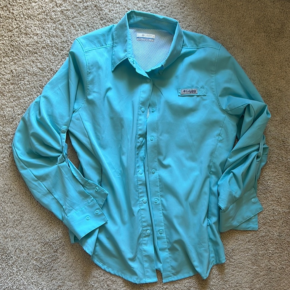 Columbia PFG fishing shirt